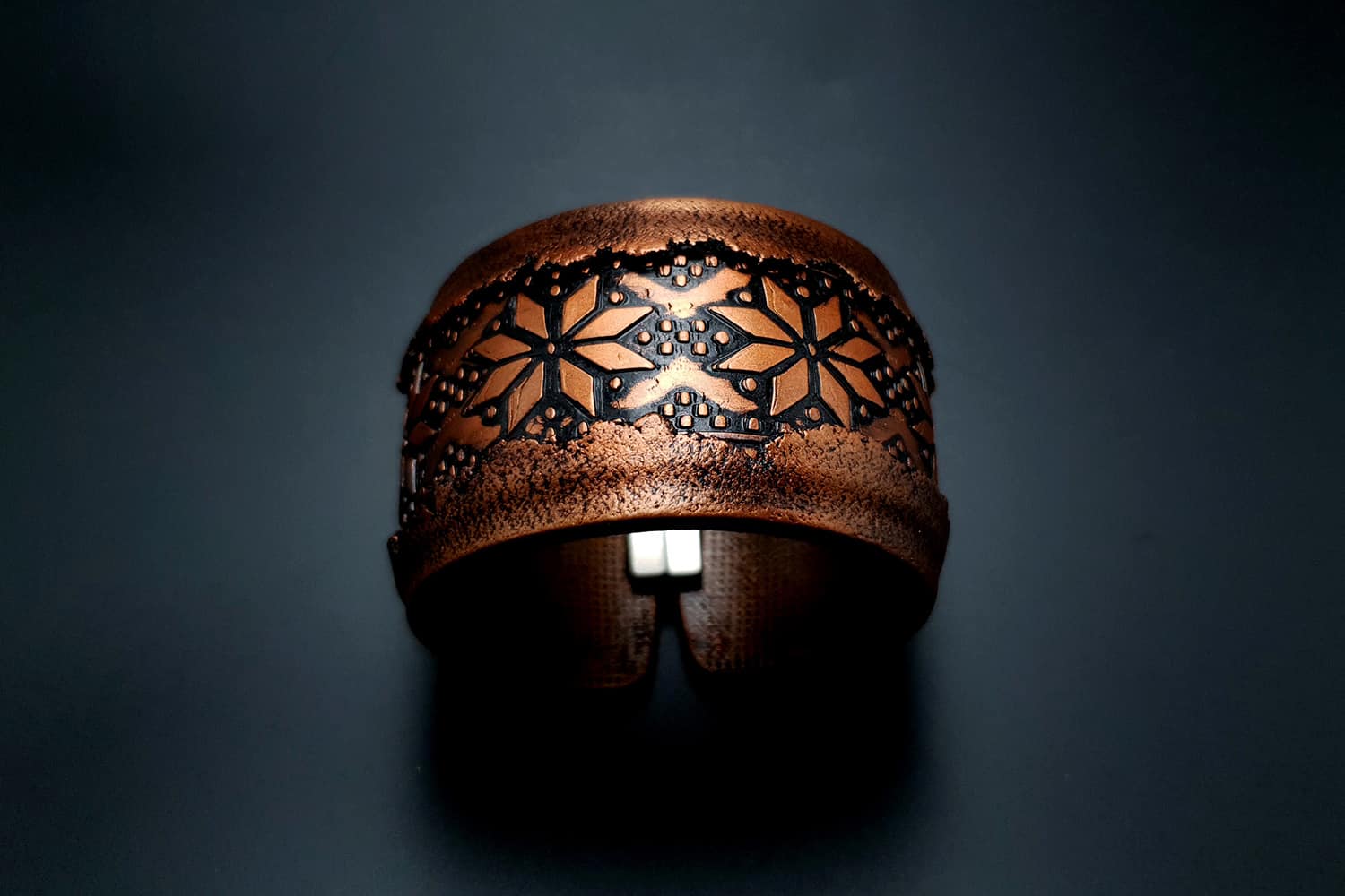 "Winter Folklore" Polymer clay bracelet Bracelet SweetyBijou Jewelry   