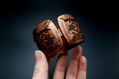 "Winter Folklore" Polymer clay bracelet Bracelet SweetyBijou Jewelry   