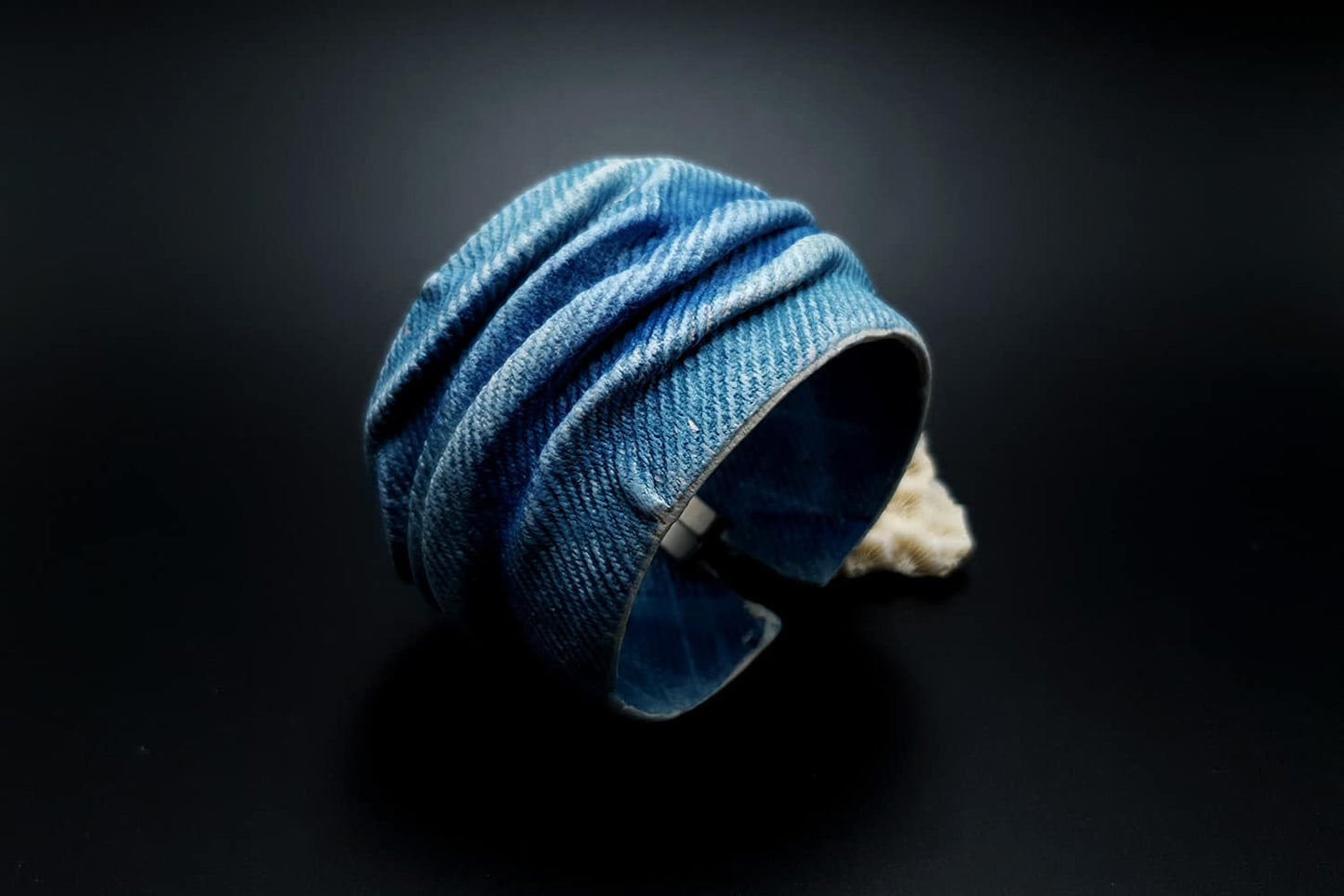 "Denim" faux jeans bracelet Bracelet SweetyBijou Jewelry   