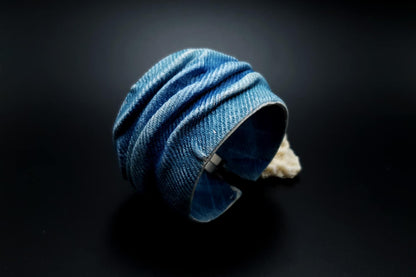 "Denim" faux jeans bracelet Bracelet SweetyBijou Jewelry   