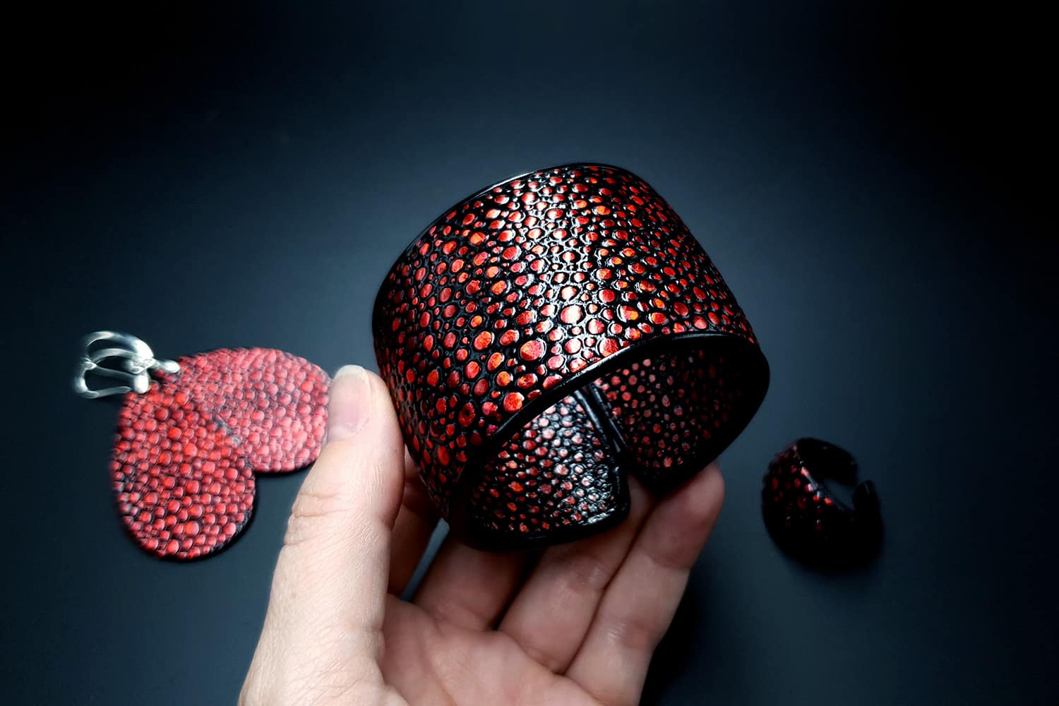 "Red Magic" Bracelet&Ring Bracelet SweetyBijou Jewelry   