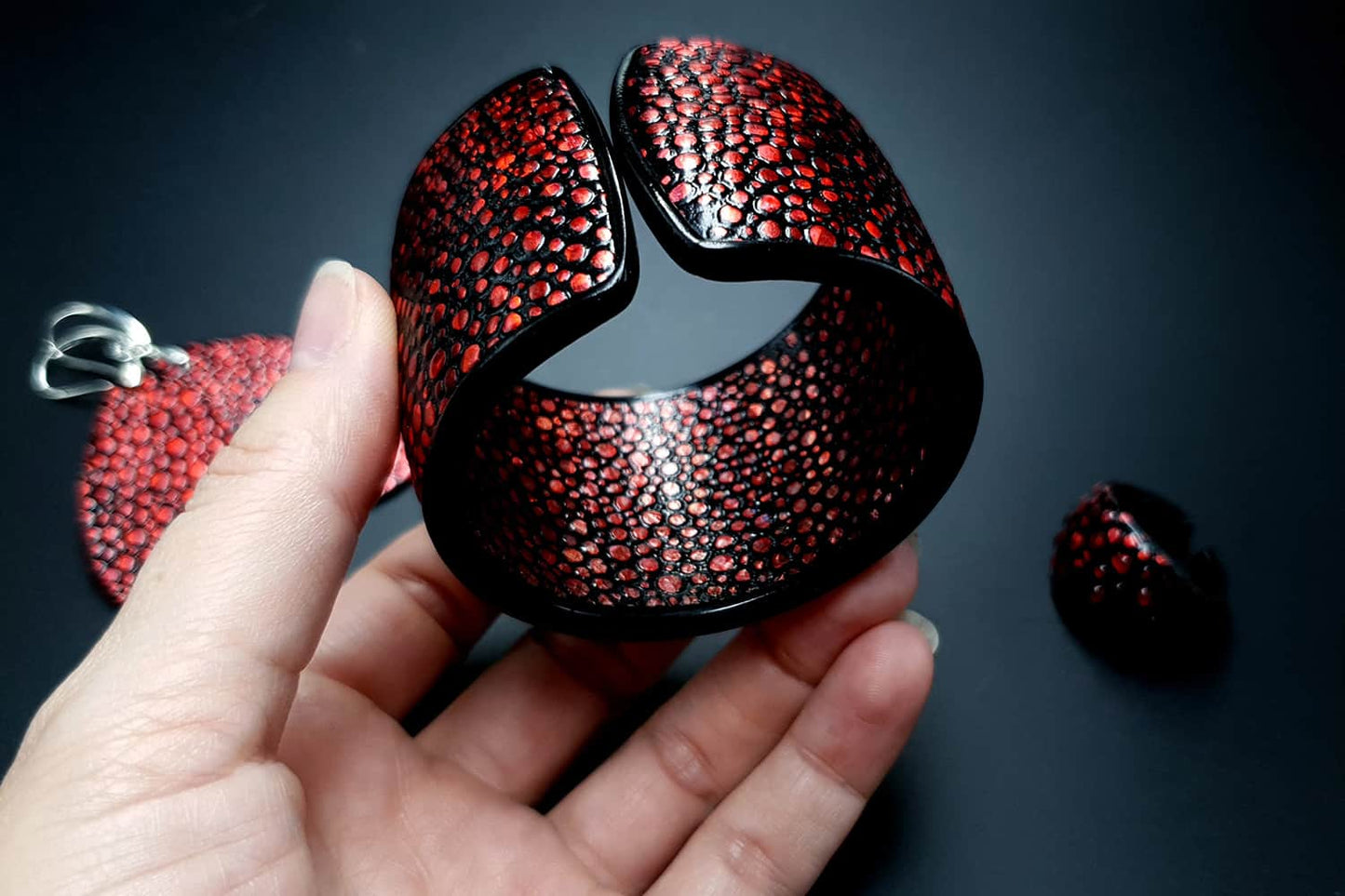 "Red Magic" Bracelet&Ring Bracelet SweetyBijou Jewelry   