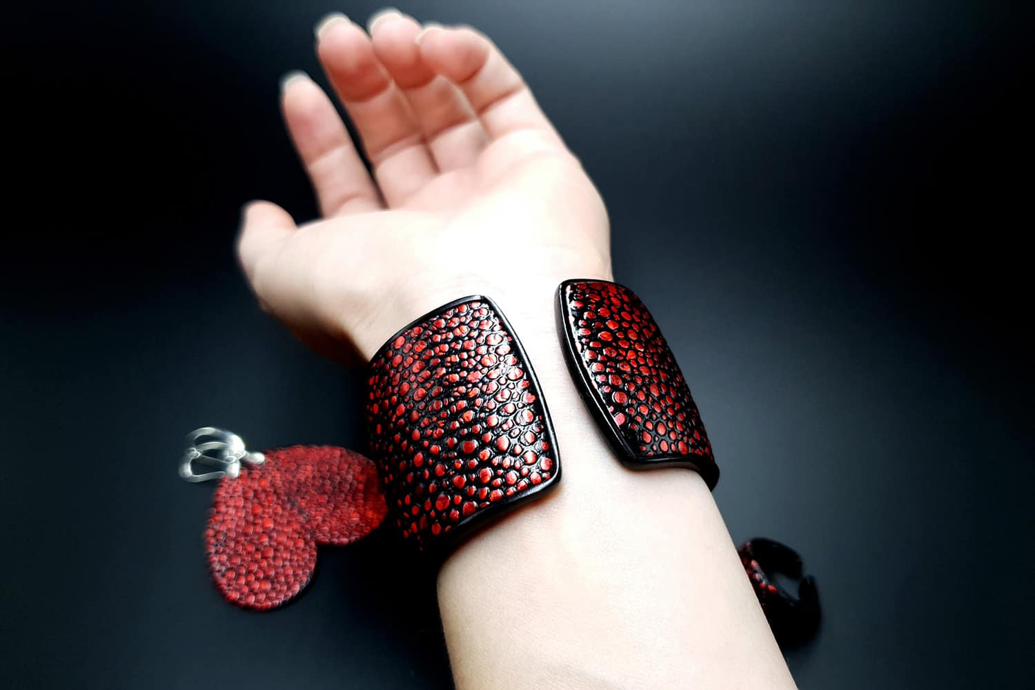 "Red Magic" Bracelet&Ring Bracelet SweetyBijou Jewelry   