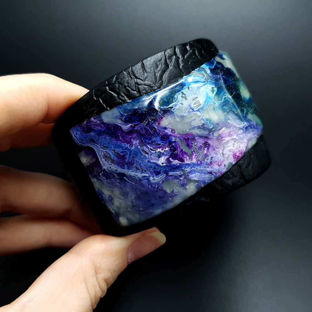 Polymer clay Bracelet "Painting" Bracelet SweetyBijou Jewelry Default Title  