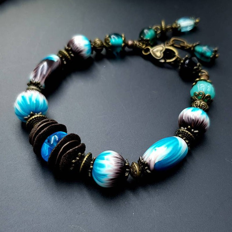 Beaded Bracelet Bracelet SweetyBijou Jewelry Default Title  