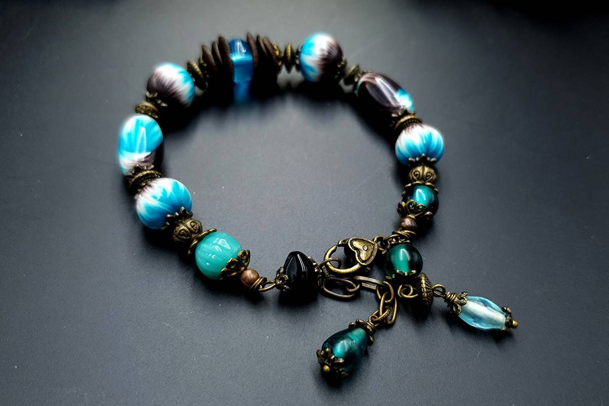 Beaded Bracelet Bracelet SweetyBijou Jewelry   