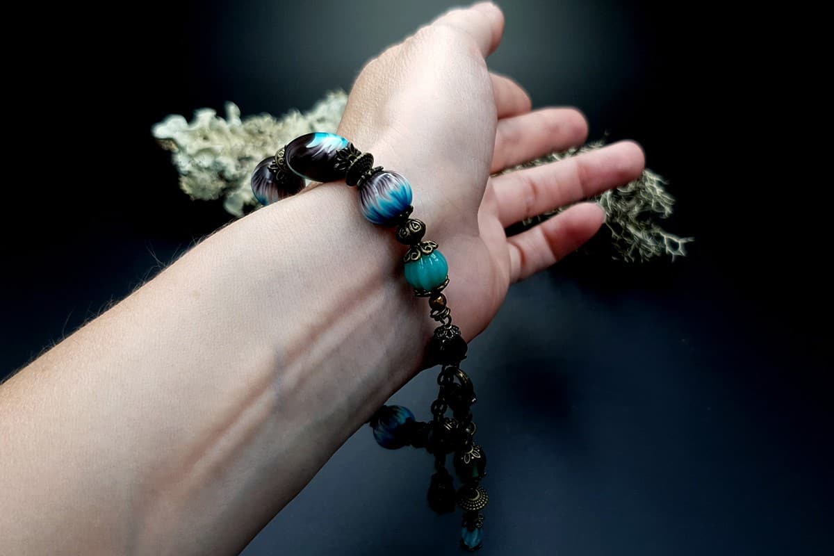 Beaded Bracelet Bracelet SweetyBijou Jewelry   