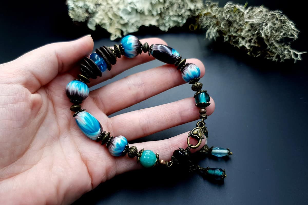 Beaded Bracelet Bracelet SweetyBijou Jewelry   