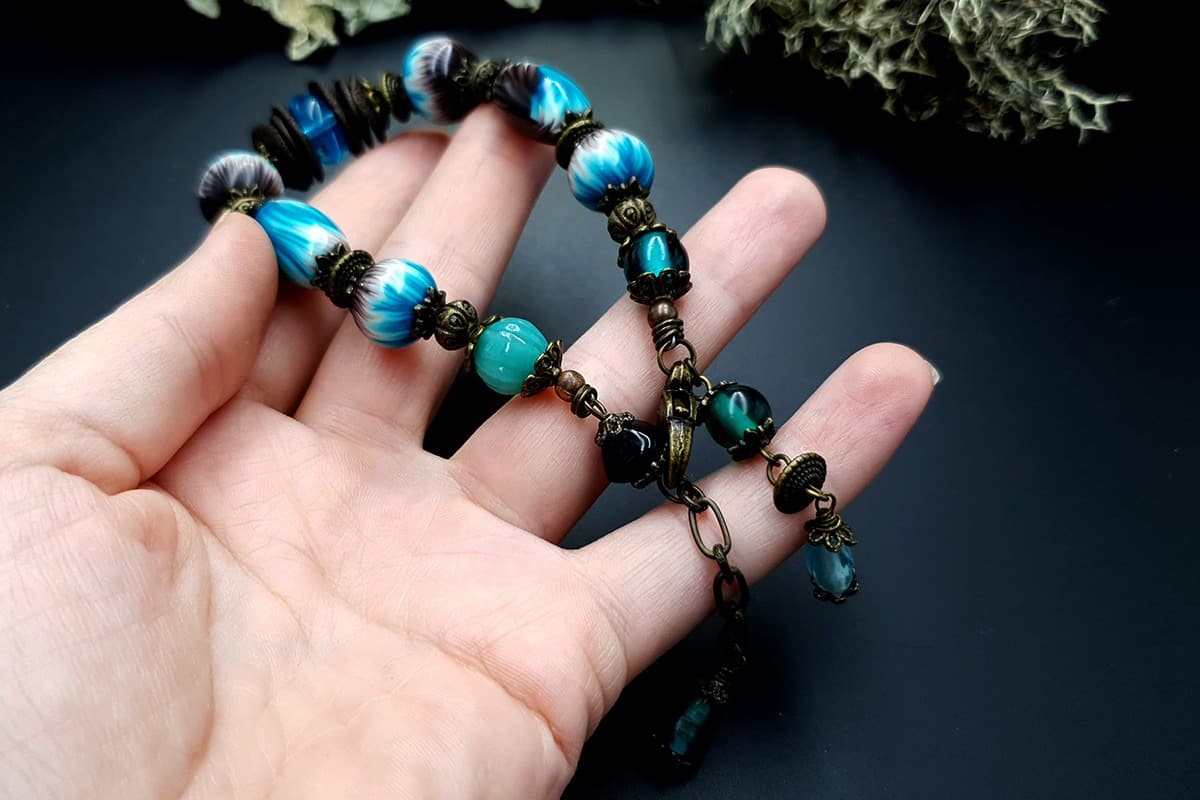 Beaded Bracelet Bracelet SweetyBijou Jewelry   