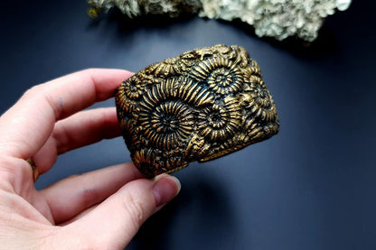 Bracelet Cuff Ammonites Bracelet SweetyBijou Jewelry   