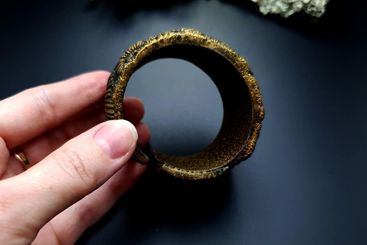 Bracelet Cuff Ammonites Bracelet SweetyBijou Jewelry   