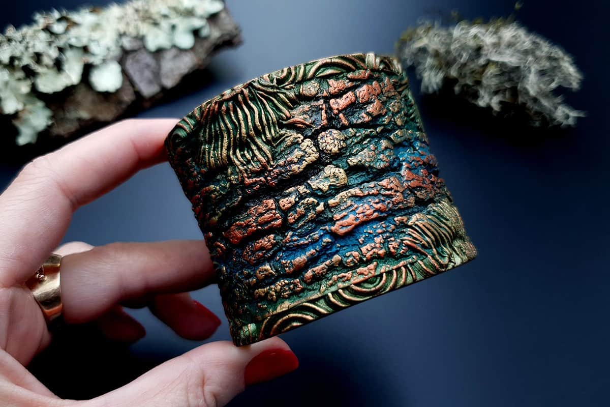 Bracelet Cuff Forest Treasure Bracelet SweetyBijou Jewelry   