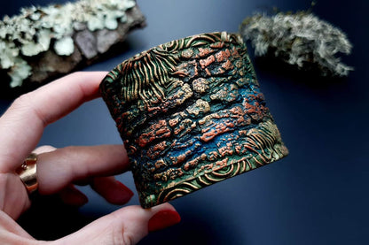 Bracelet Cuff Forest Treasure Bracelet SweetyBijou Jewelry   