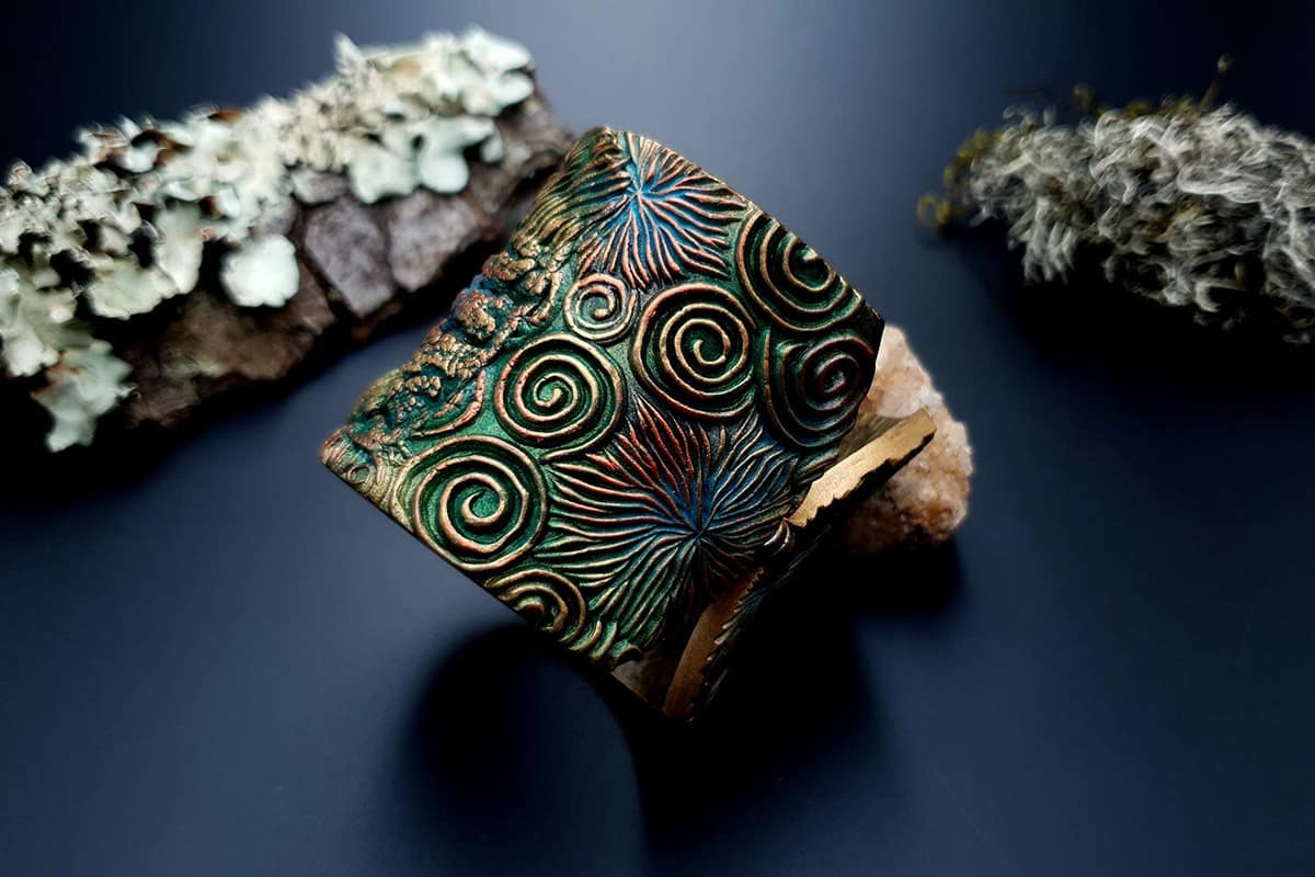 Bracelet Cuff Forest Treasure Bracelet SweetyBijou Jewelry   