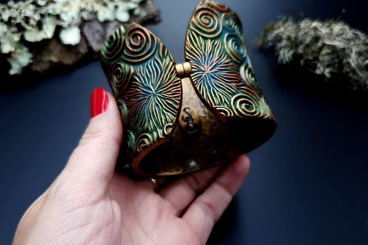 Bracelet Cuff Forest Treasure Bracelet SweetyBijou Jewelry   