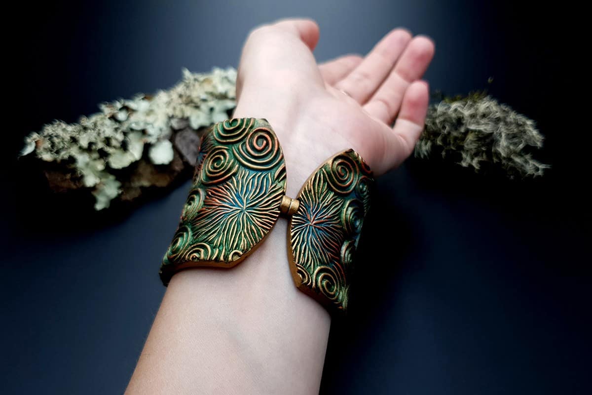 Bracelet Cuff Forest Treasure Bracelet SweetyBijou Jewelry   
