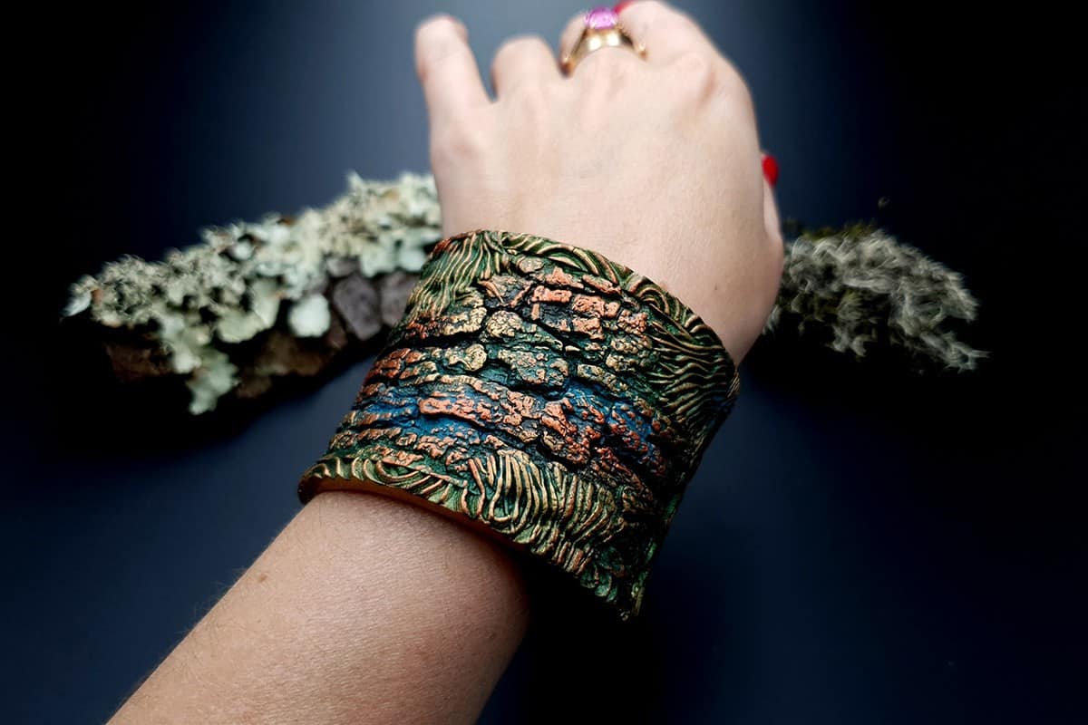 Bracelet Cuff Forest Treasure Bracelet SweetyBijou Jewelry   