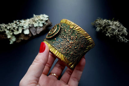 Bracelet Cuff OM Bracelet SweetyBijou Jewelry   