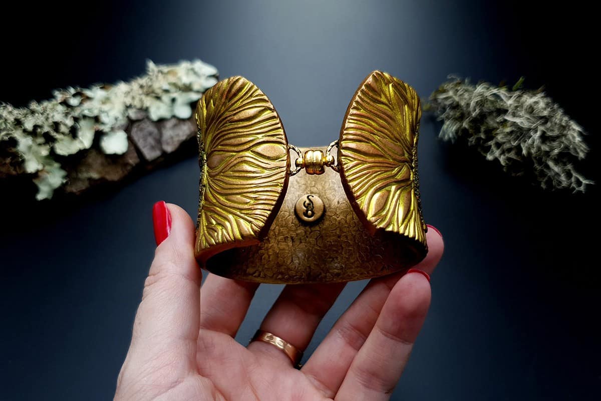 Bracelet Cuff OM Bracelet SweetyBijou Jewelry   