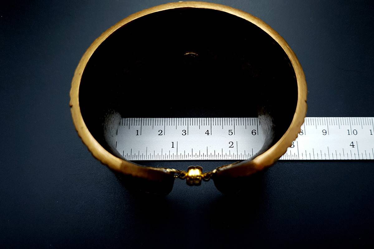 Bracelet Cuff OM Bracelet SweetyBijou Jewelry   