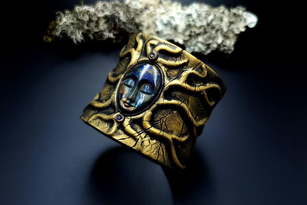 Bracelet Cuff The Goddess Bracelet SweetyBijou Jewelry   