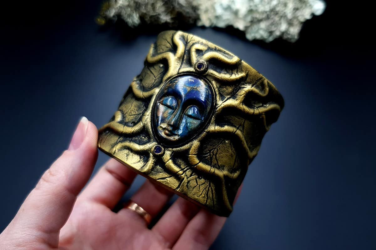 Bracelet Cuff The Goddess Bracelet SweetyBijou Jewelry   