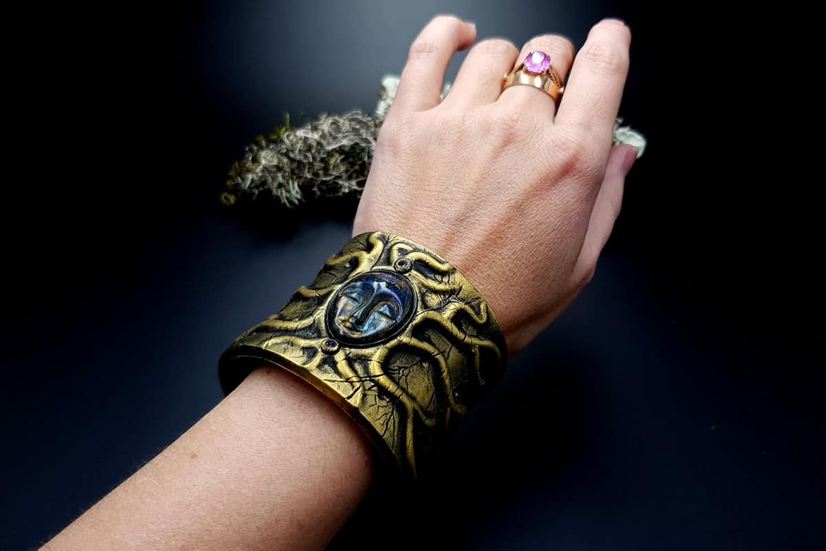 Bracelet Cuff The Goddess Bracelet SweetyBijou Jewelry   