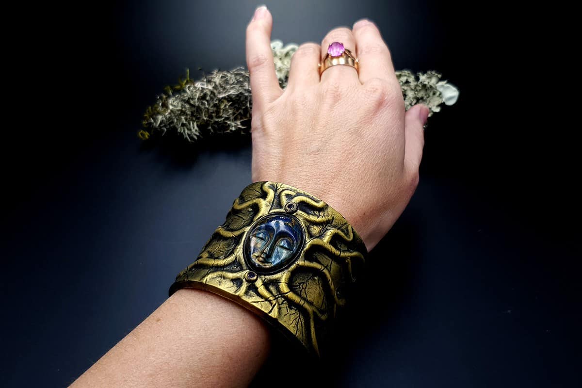 Bracelet Cuff The Goddess Bracelet SweetyBijou Jewelry   