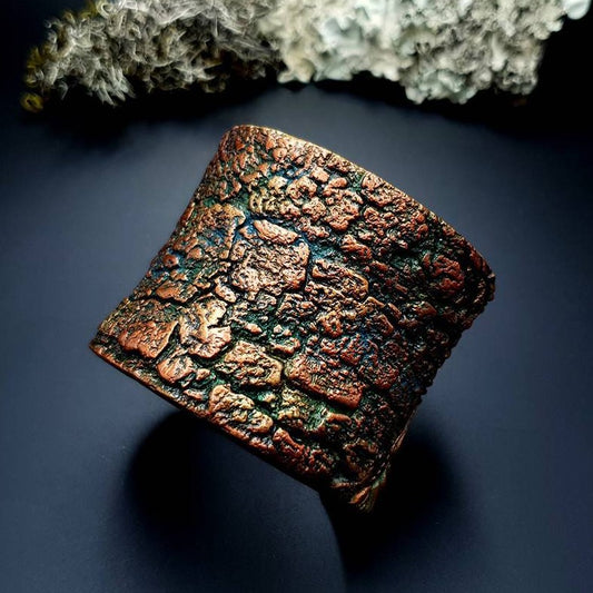 Bracelet Cuff Tree Bark Bracelet SweetyBijou Jewelry Default Title  