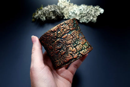 Bracelet Cuff Tree Bark Bracelet SweetyBijou Jewelry   