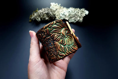 Bracelet Cuff Tree Bark Bracelet SweetyBijou Jewelry   