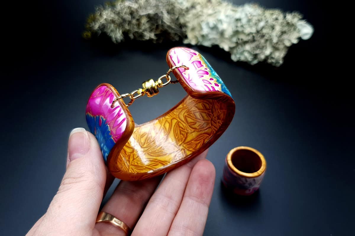 Bracelet Cuff and Ring Jewelry Set SweetyBijou Jewelry   