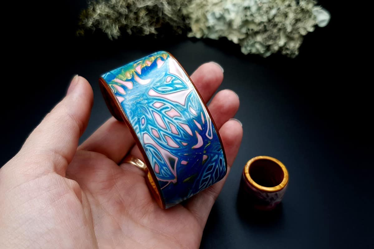 Bracelet Cuff and Ring Jewelry Set SweetyBijou Jewelry   