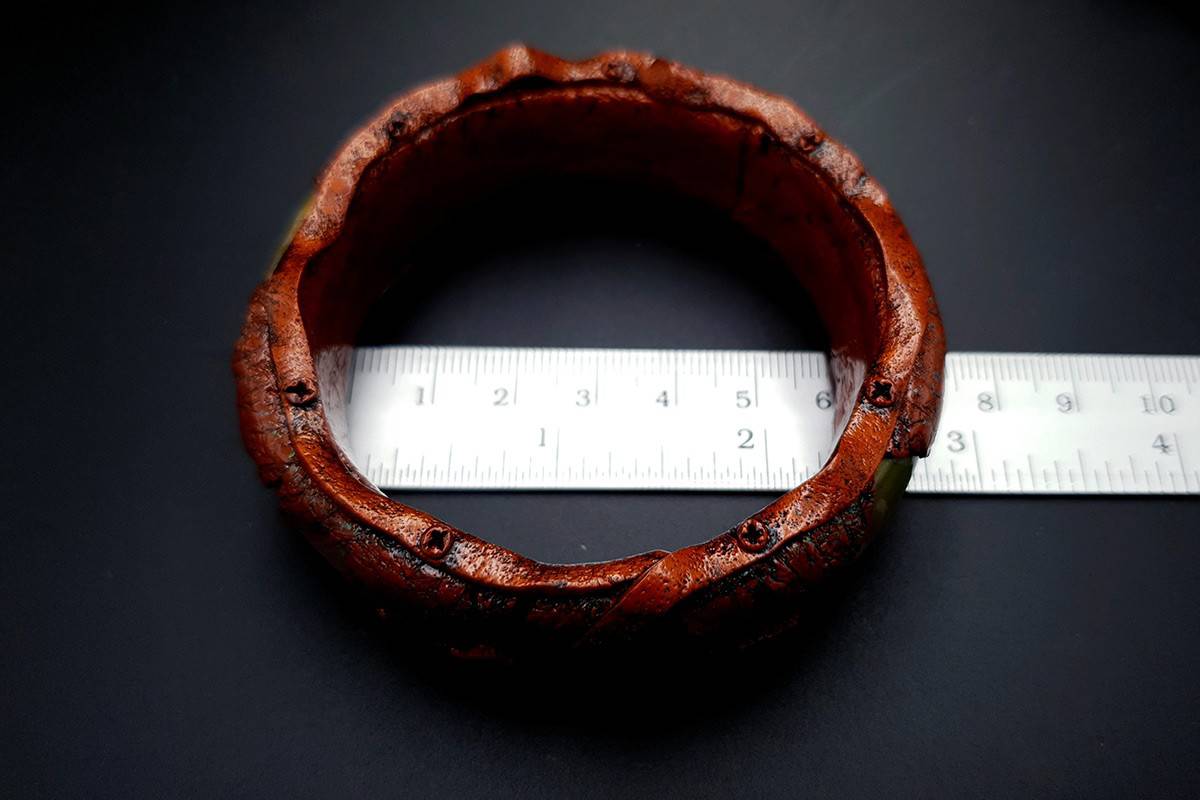 Bracelet Rusted Metal Bracelet SweetyBijou Jewelry   