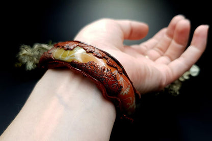 Bracelet Rusted Metal Bracelet SweetyBijou Jewelry   