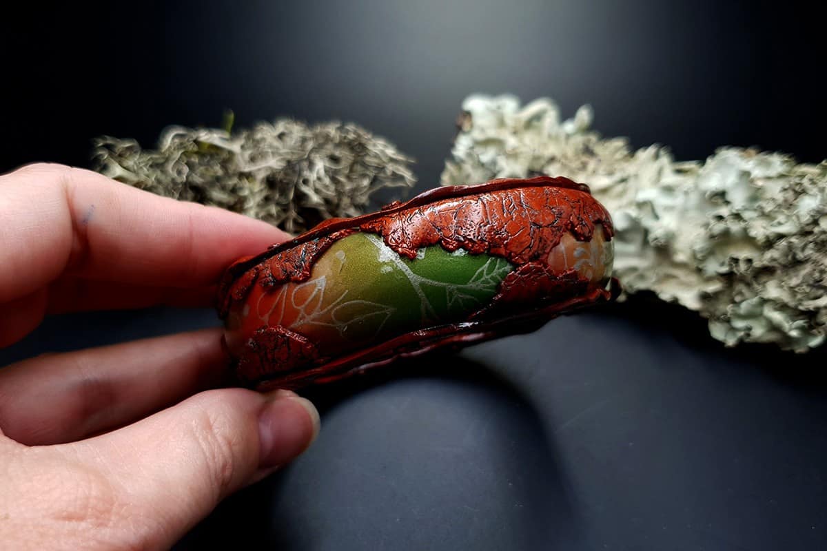 Bracelet Rusted Metal Bracelet SweetyBijou Jewelry   