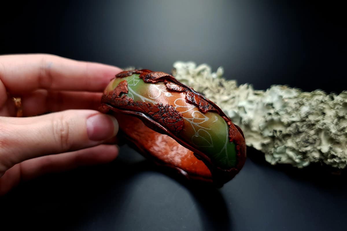 Bracelet Rusted Metal Bracelet SweetyBijou Jewelry   