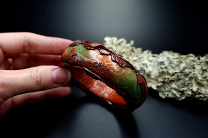 Bracelet Rusted Metal Bracelet SweetyBijou Jewelry   