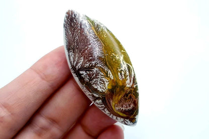 4 cabochons Faux Dendritic Agate #1 Cabochons SweetyBijou Cabochons   