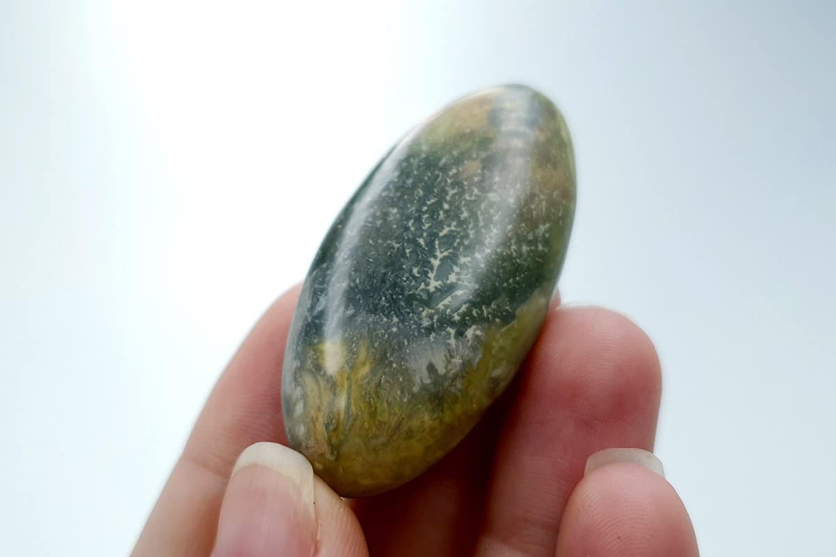 4 cabochons Faux Dendritic Agate #2 Cabochons SweetyBijou Cabochons   