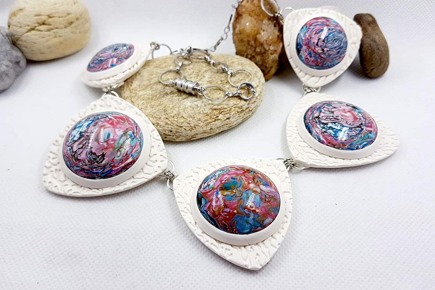 "Earth in the Porthole" Jewelry Set Jewelry Set SweetyBijou Jewelry   