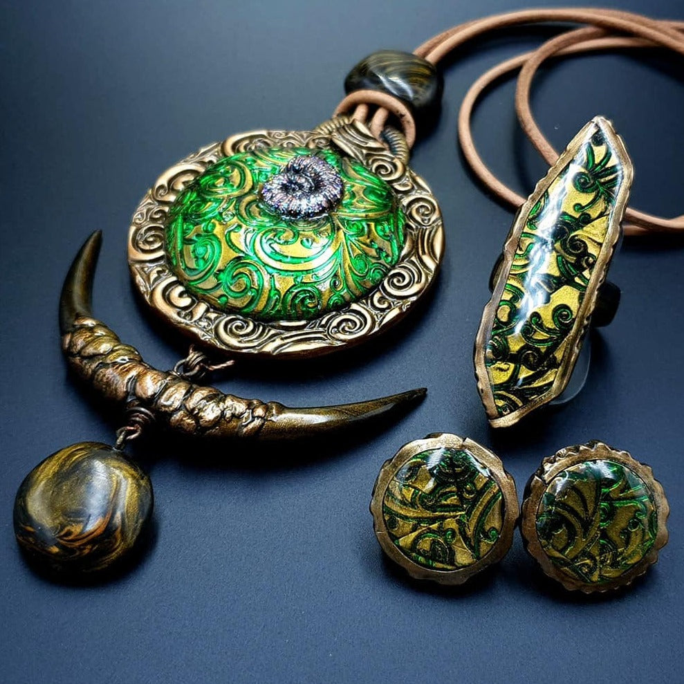 "East Ethnics" Jewelry Set Jewelry Set SweetyBijou Jewelry Default Title  