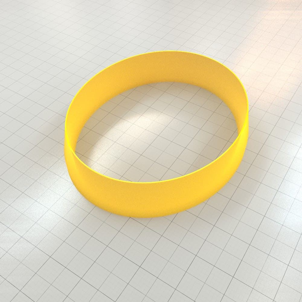 Oval 6:5 - Set of 11 Polymer Clay Cutters Plastic Cutters SweetyBijou Tools   