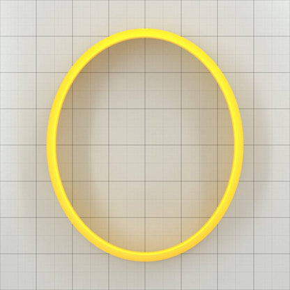 Oval 6:5 - Set of 11 Polymer Clay Cutters Plastic Cutters SweetyBijou Tools   