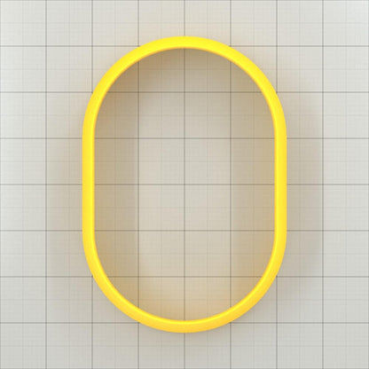 Rectangle Extra-Rounded 6:4 - Set of 11 Clay Cutters Plastic Cutters SweetyBijou Tools   