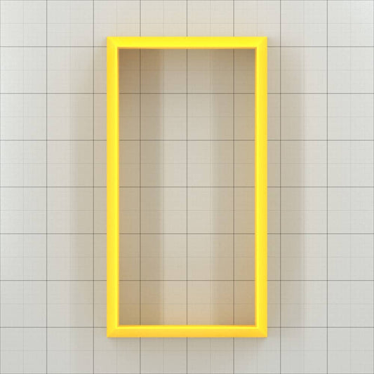 Rectangle 6:3 - Set of 11 Clay Cutters Plastic Cutters SweetyBijou Tools   