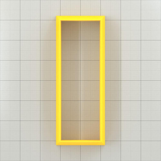 Rectangle 6:2 - Set of 11 Polymer Clay Cutters Plastic Cutters SweetyBijou Tools   