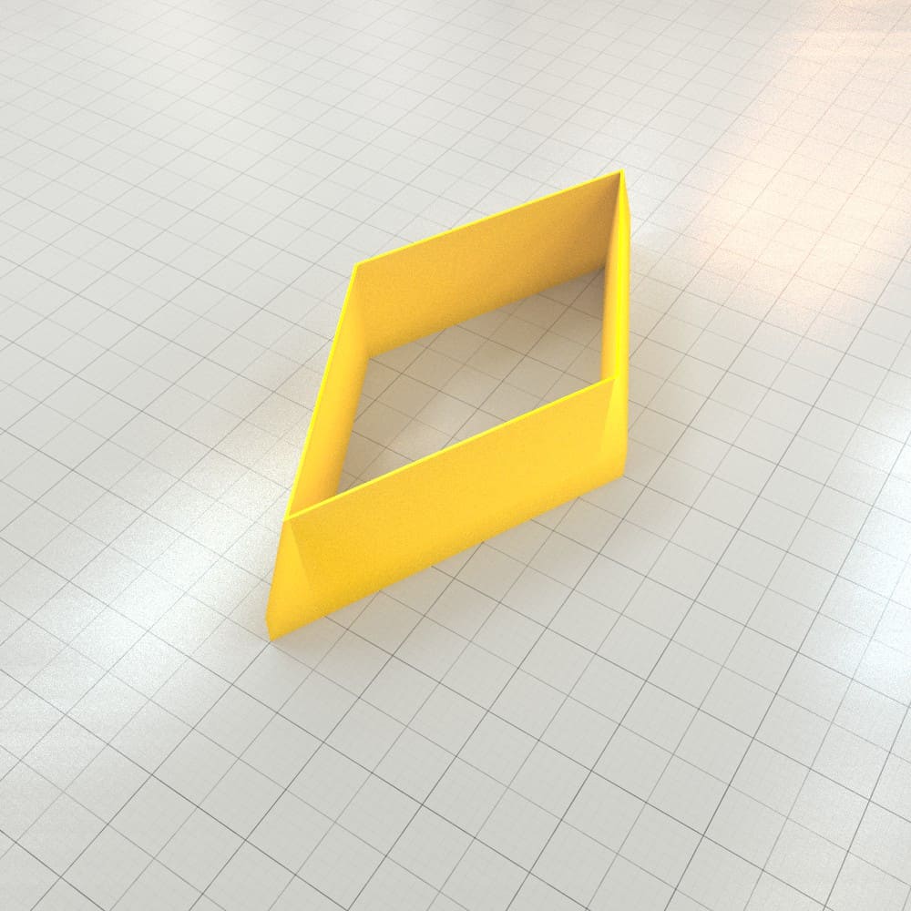 Diamond 6:3 - Set of 11 Polymer Clay Cutters Plastic Cutters SweetyBijou Tools   