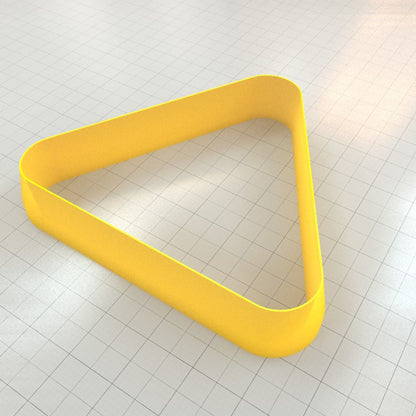 Triangle Rounded - Set of 11 Polymer Clay Cutters Plastic Cutters SweetyBijou Tools   