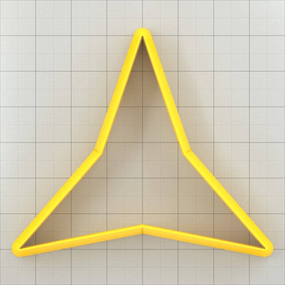 Star 3-Pointed - Set of 11 Clay Cutters Plastic Cutters SweetyBijou Tools   